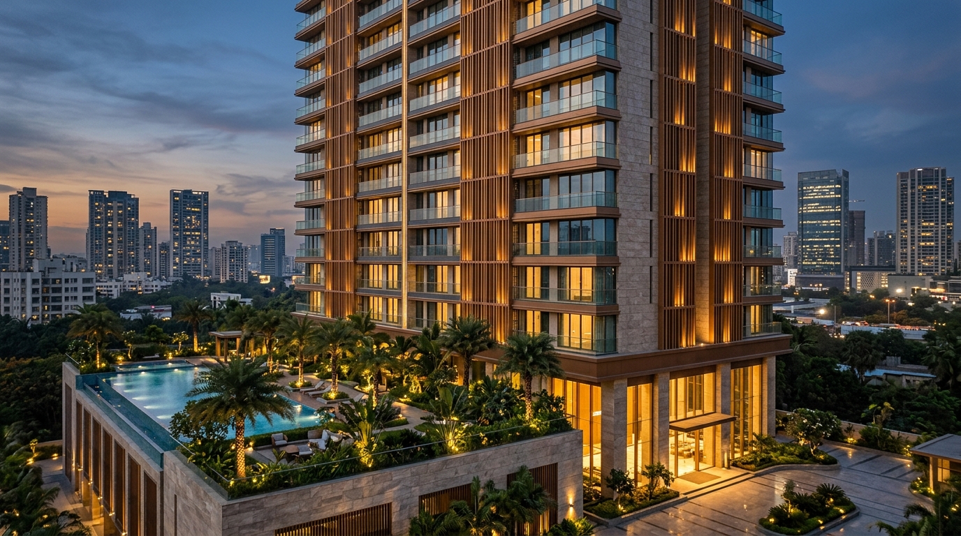 Skyline Residences luxury high-rise condominium architecture